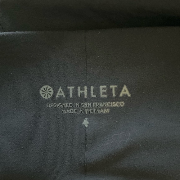 Athleta Attitude Crop Pant, Gray color Knit waistband for ease of movement B10 - Picture 11 of 15